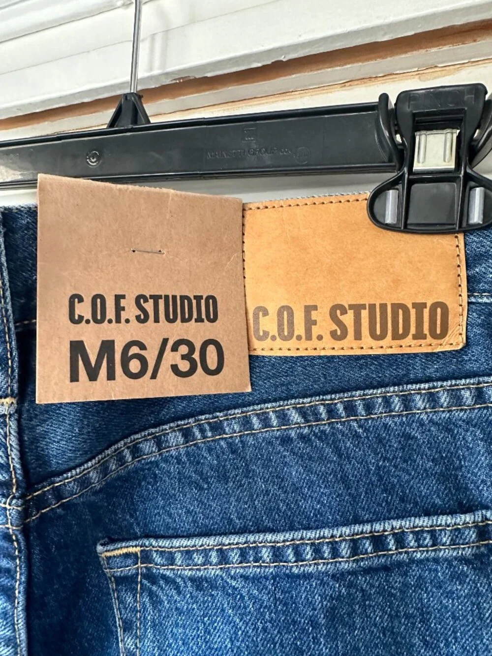 M6 Straight Fit Organic Jeans